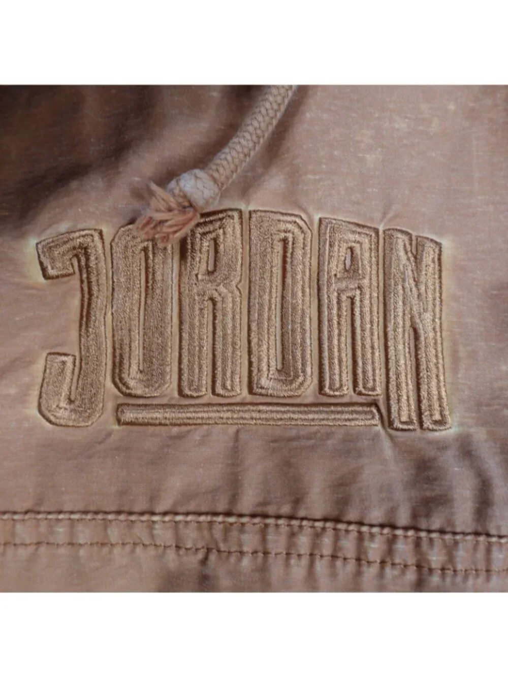 Jordan Mens Jacket Medium Orange 1/4 Zip DNA Da7165-220